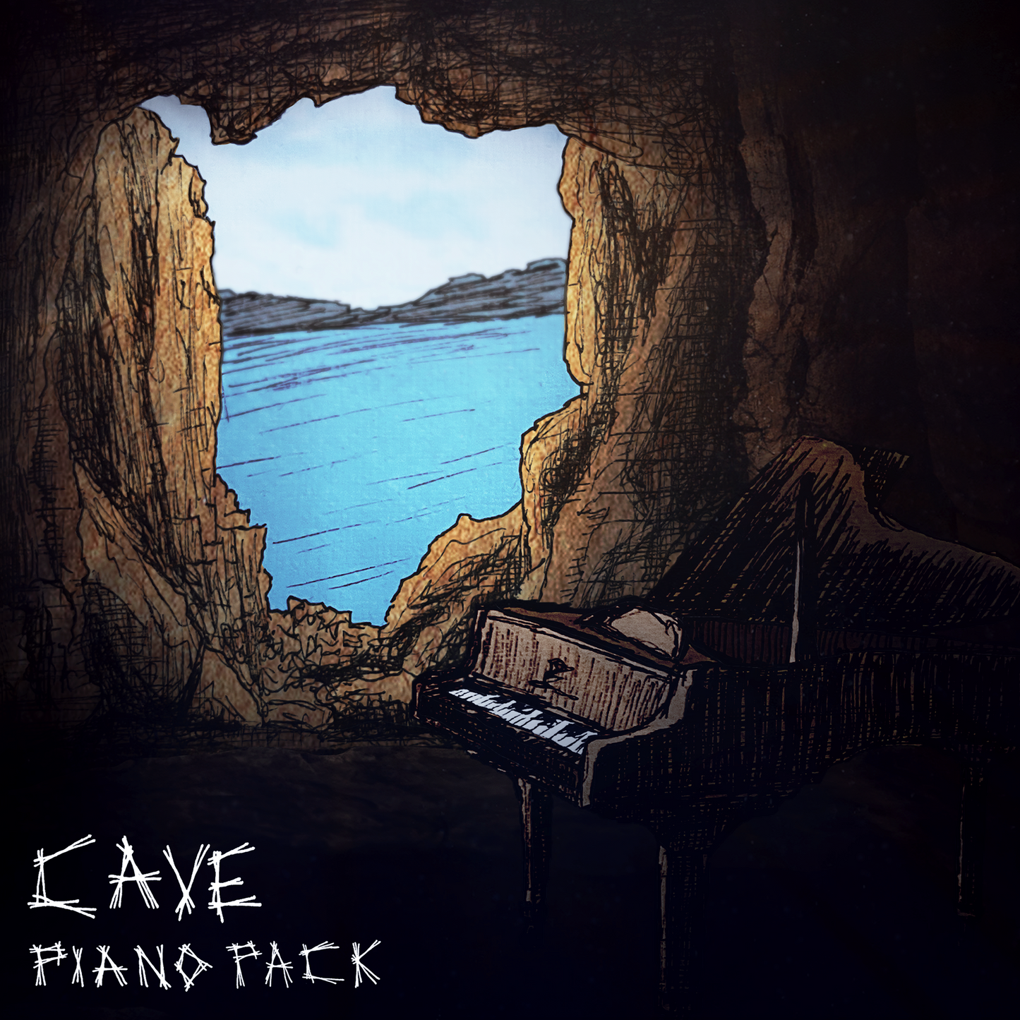 cave piano sample pack